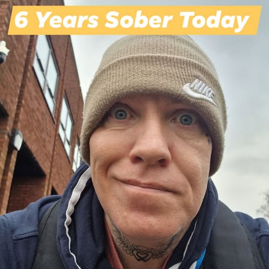 Portrait photo of Matt Penn reflecting on six years sober, used alongside a blog about addiction recovery, healing and gratitude in sobriety.