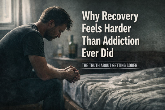 Recovery coach discussing recovery